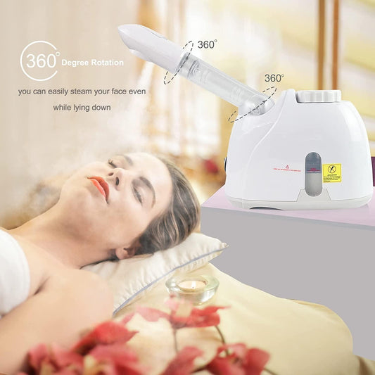 2-in-1 Facial & Hair Steamer – Spa-Quality Care at Home