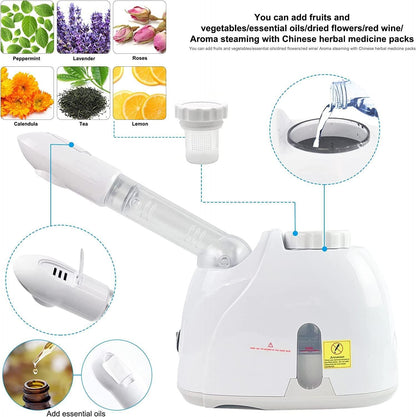 2-in-1 Facial & Hair Steamer – Spa-Quality Care at Home