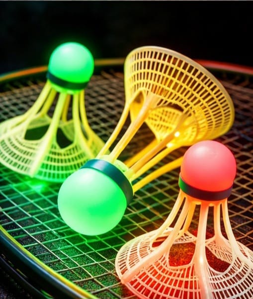 🏸 LED Badminton Shuttlecock (Pack of 2)